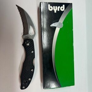 Byrd By Spyderco Meadowlark Hawkbill  Stainless Blade FRN